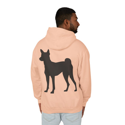 Basenji Silhouette Unisex Lightweight Hoodie