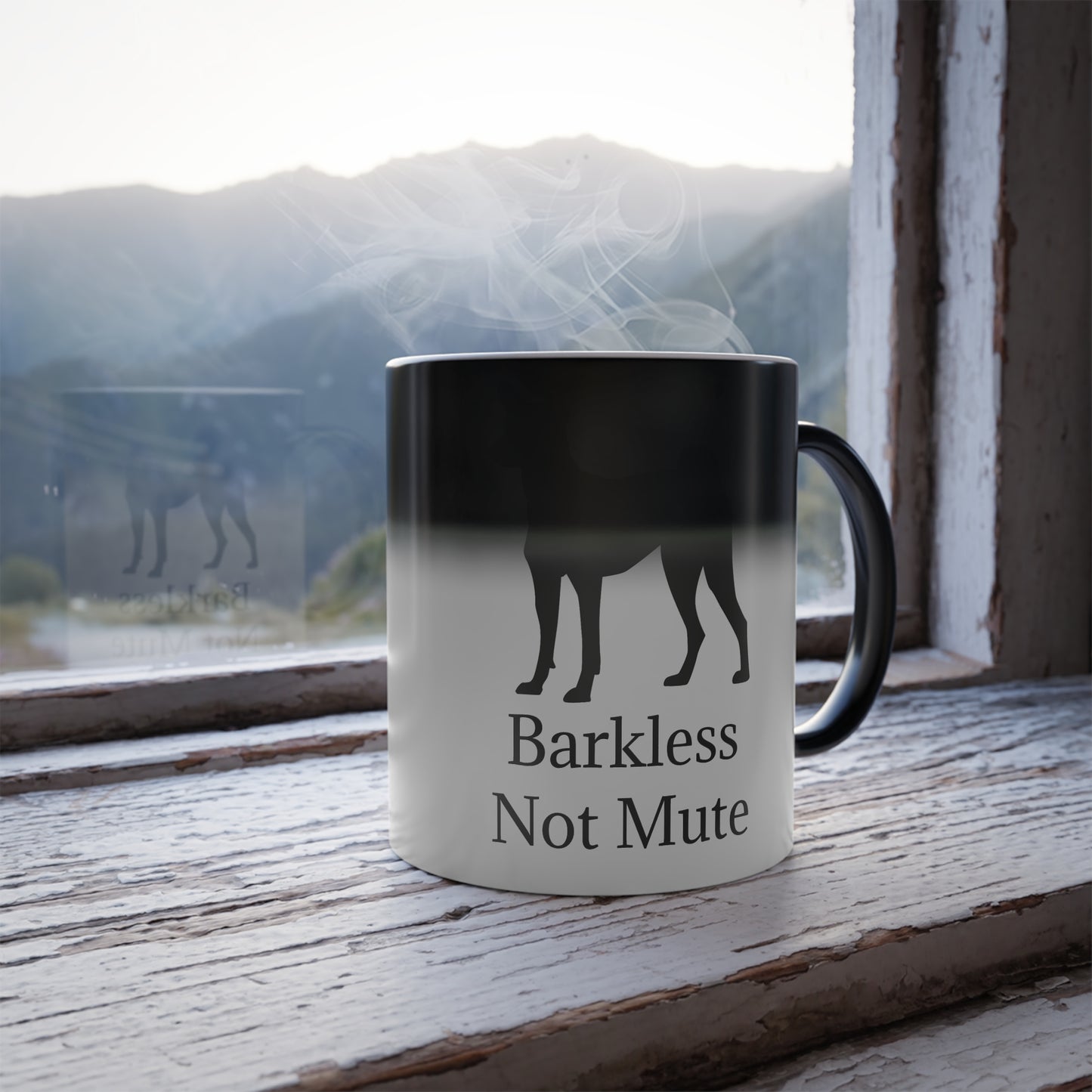 Barkless Not Mute Color Changing Mug
