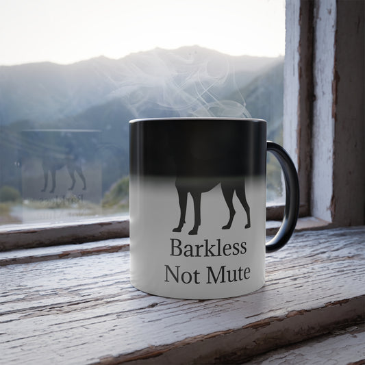 Barkless Not Mute Color Changing Mug