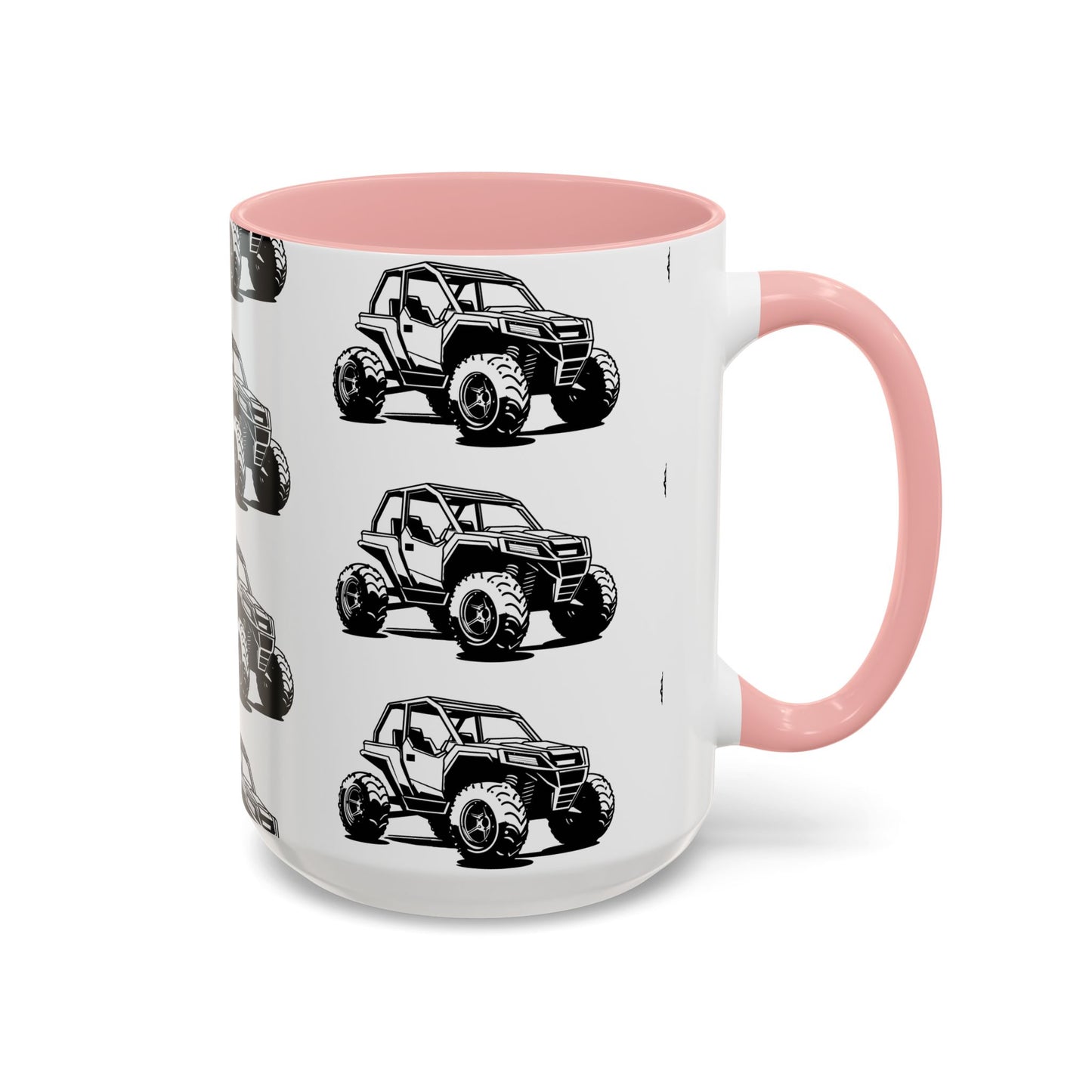 Off The Beaten Path Side By Side 2-Tone Coffee Mug
