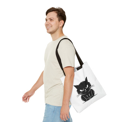 Angry Cat Tote Bag