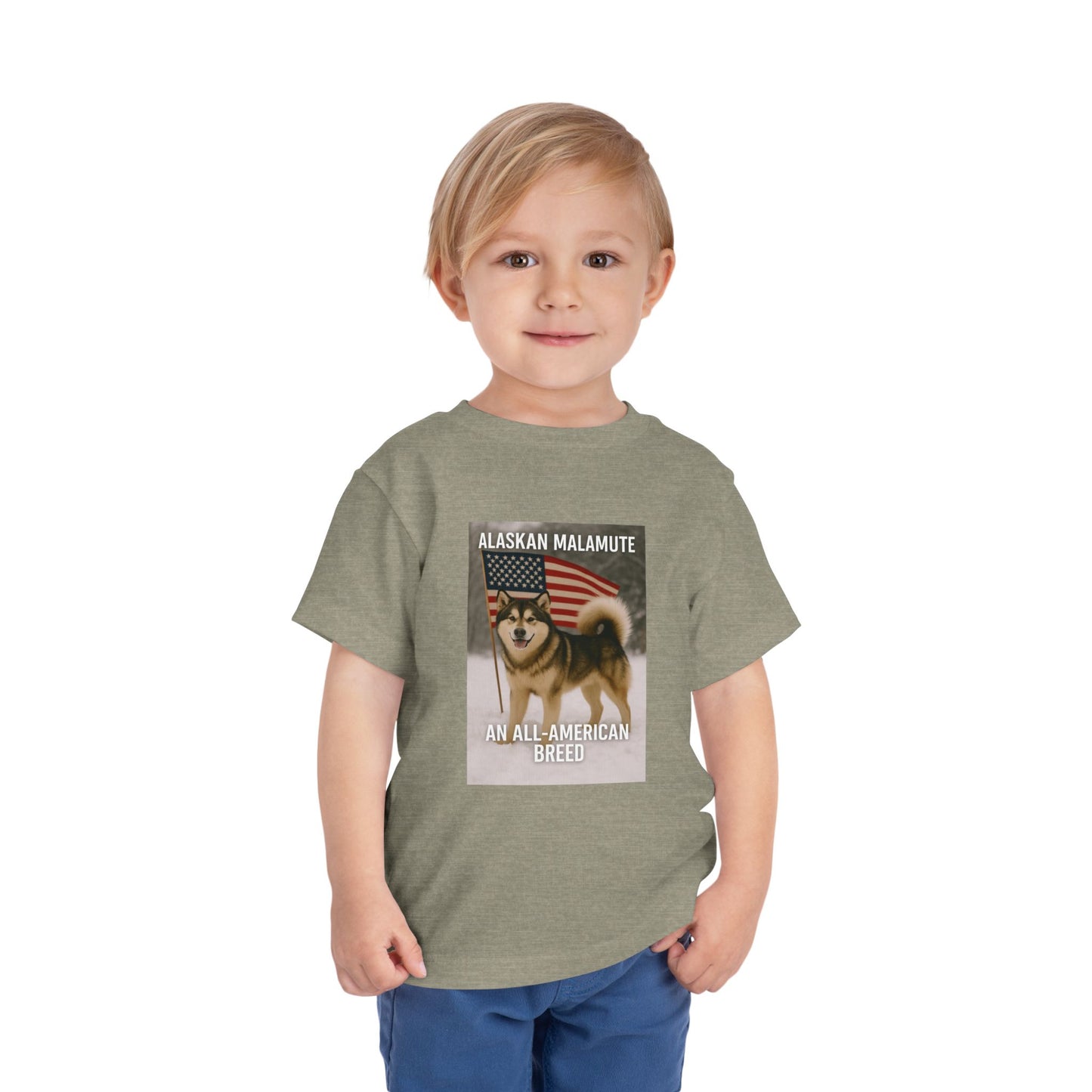 All-American Breed Toddler Unisex Short Sleeve Crewneck Tee