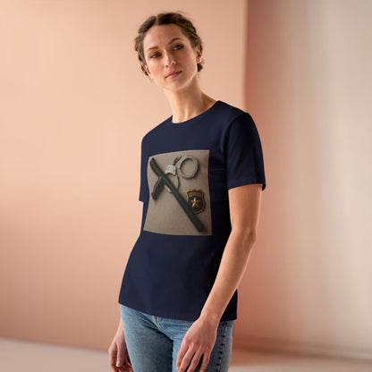 Law Enforcement Appreciation Women's Short Sleeve Crewneck Tee