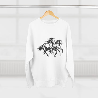 Horsin' Around Unisex Crewneck Sweatshirt