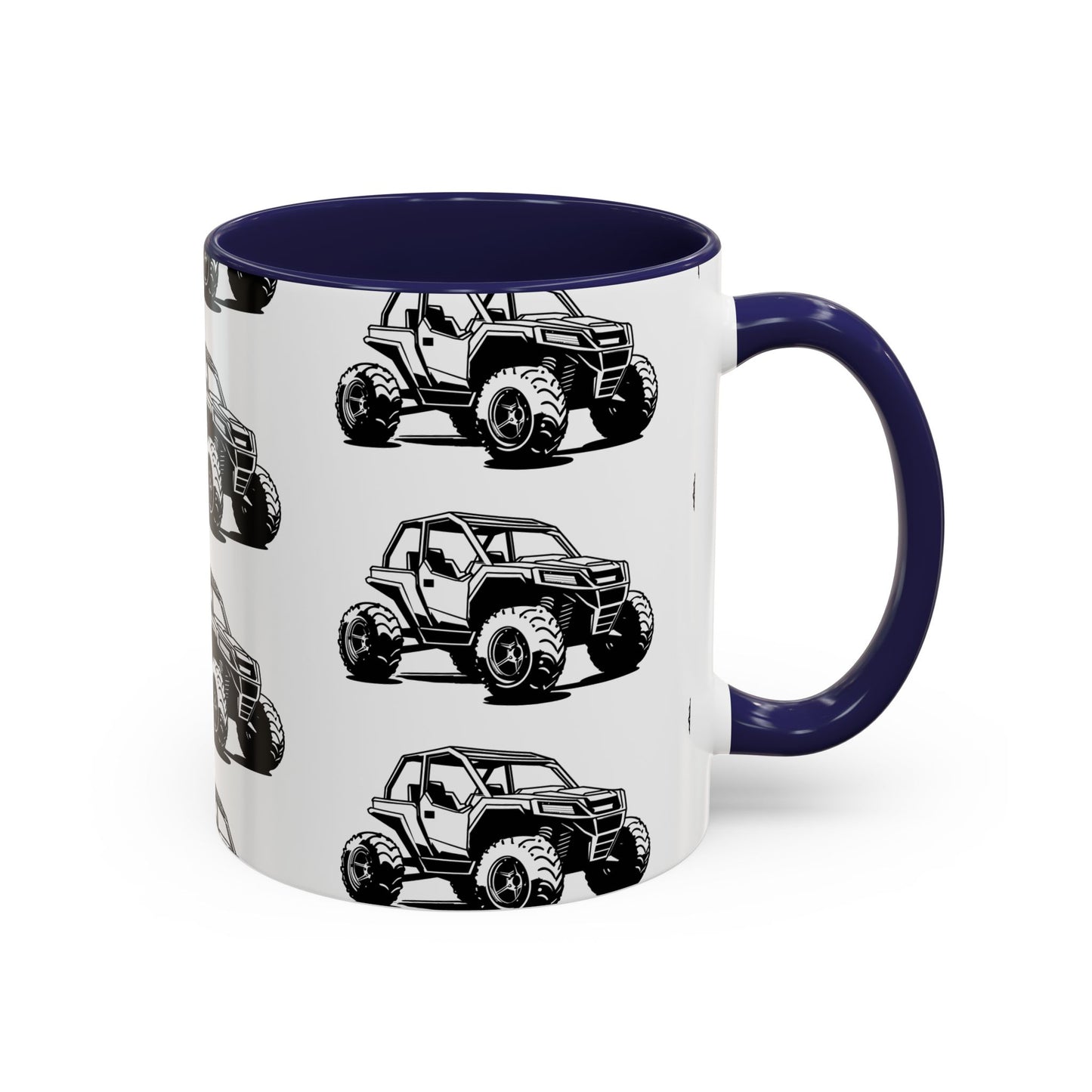Off The Beaten Path Side By Side 2-Tone Coffee Mug