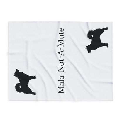 Mala-Not-A-Mute Arctic Fleece Blanket