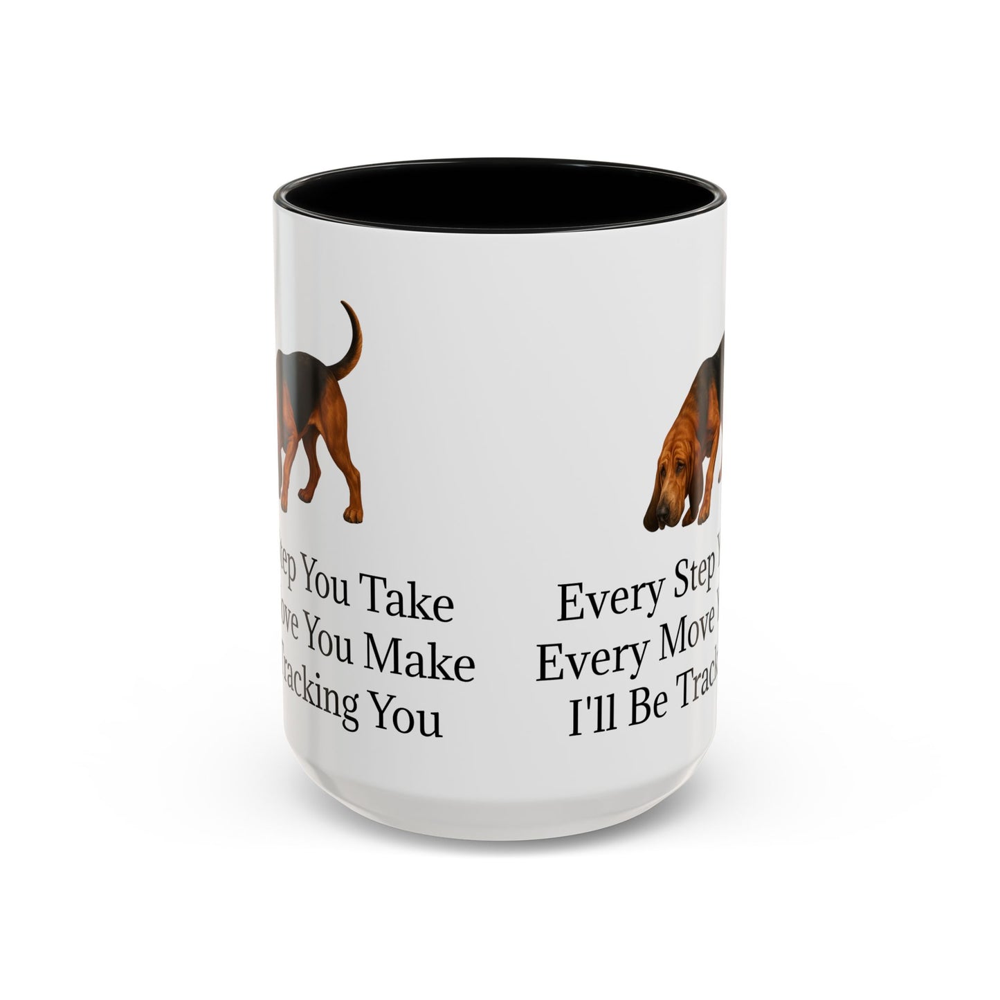 Tracking You 2-Tone Coffee Mug