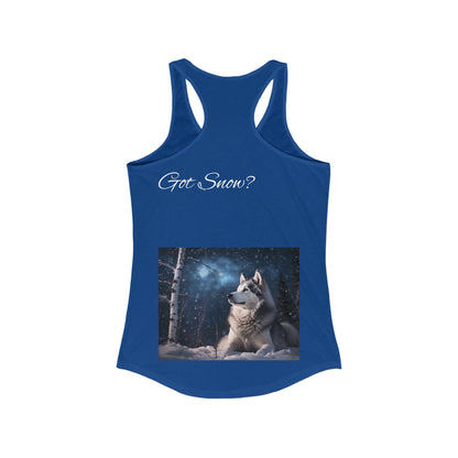 Got Snow? Women's Racerback Tank