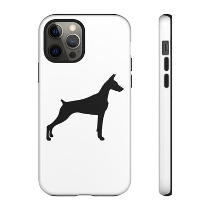 Doberman Silhouette iPhone Case