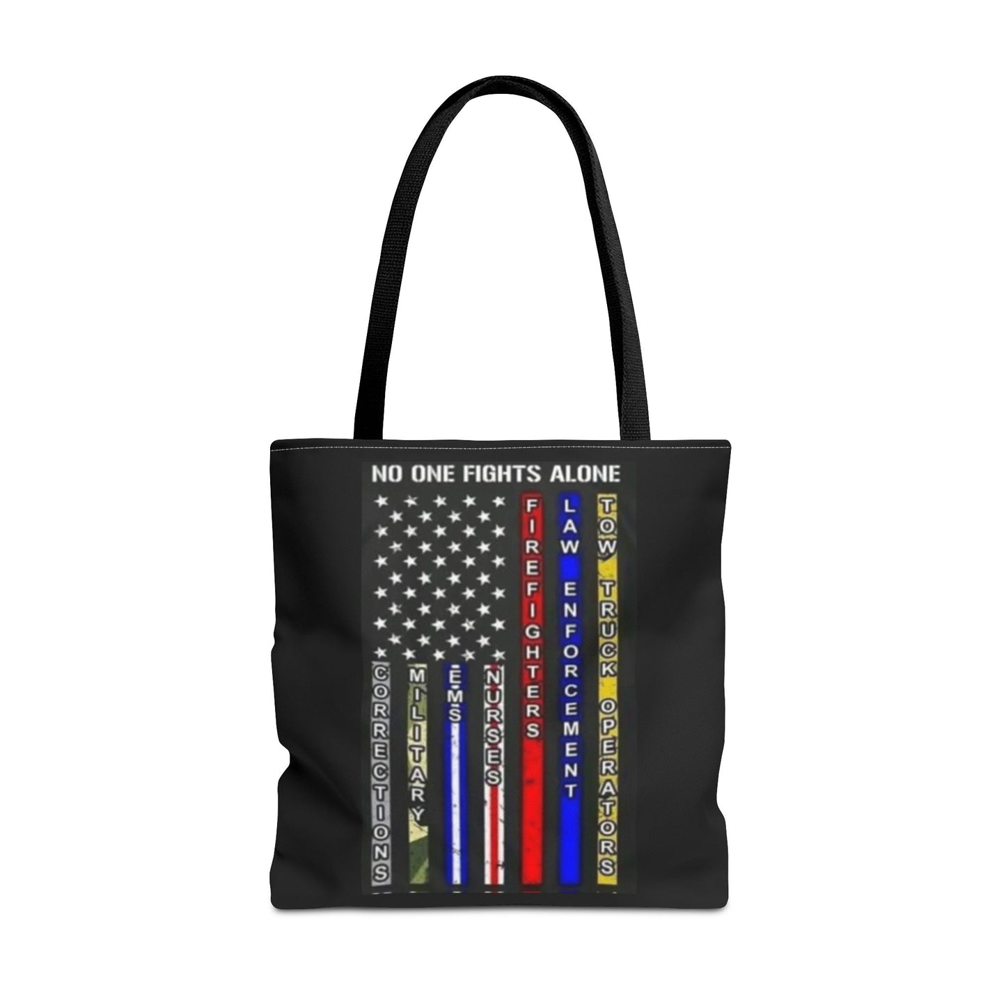 No One Fights Alone Tote Bag