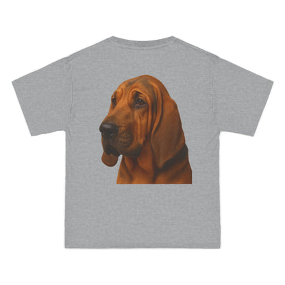 Bloodhound Head Men's Short-Sleeve Crewneck Tee