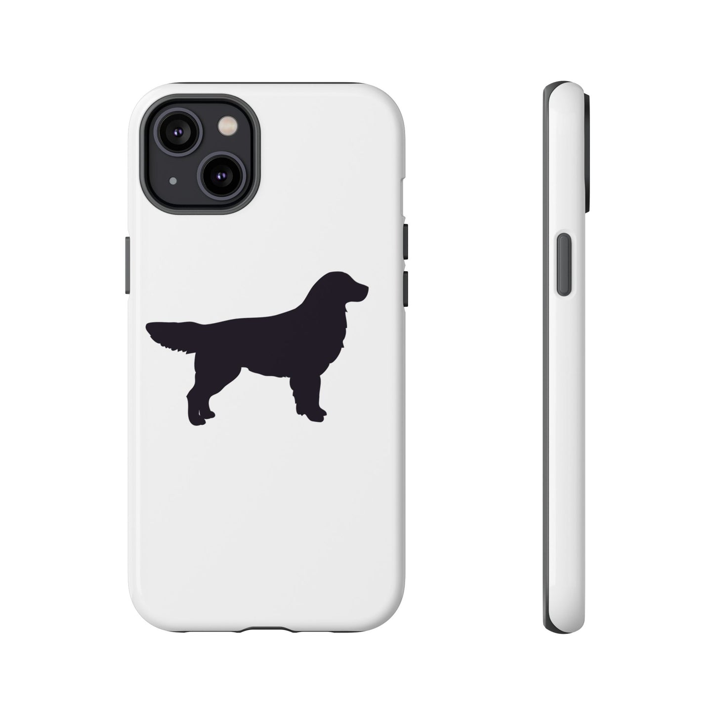 Golden Silhouette iPhone Case