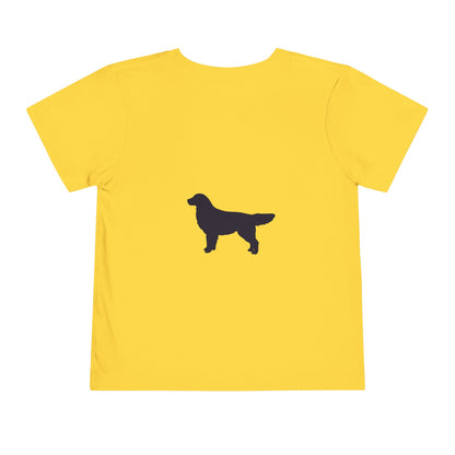 Golden Silhouette Toddler Unisex Short Sleeve Crewneck Tee