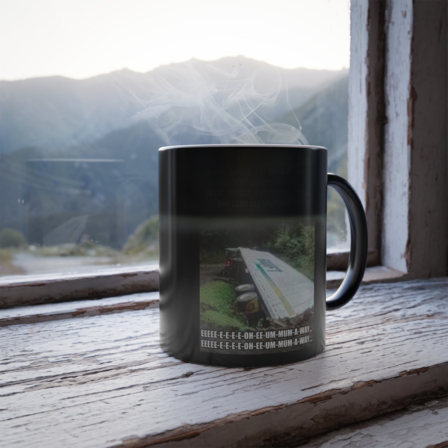 Semi Sleeps Color Changing Mug
