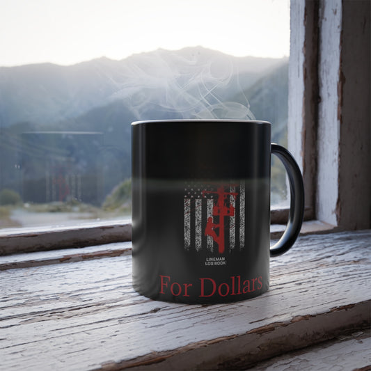 Climbing Poles Color Changing Mug