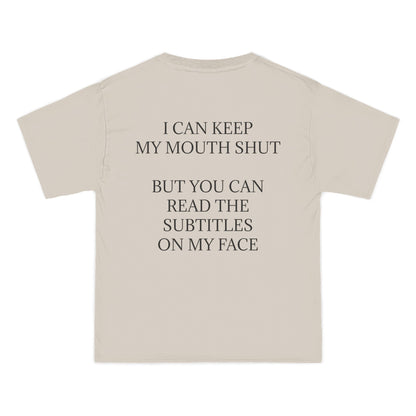 Subtitles Men's Short-Sleeve Crewneck Tee