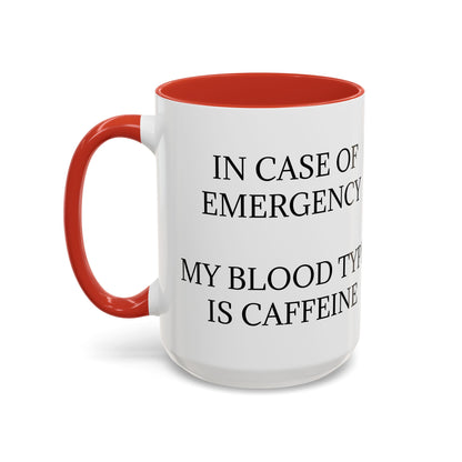 Blood Type 2-Tone Coffee Mug