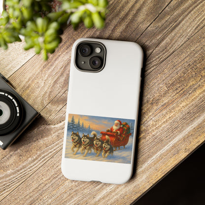 Dashing Through The Snow iPhone Case