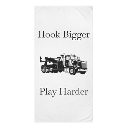 Hook Bigger Mink-Cotton  Beach Towel