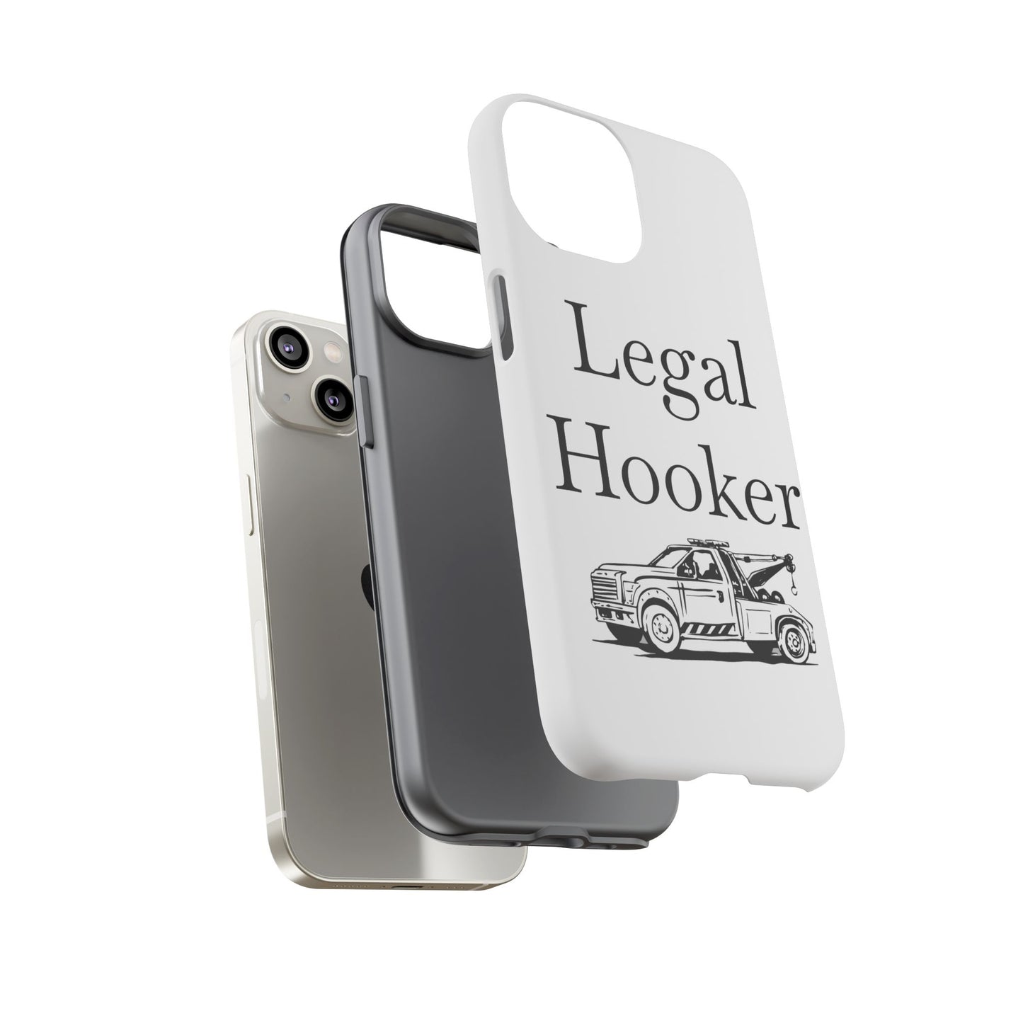 Legal H**ker Wheel Lift Tow Truck iPhone Case