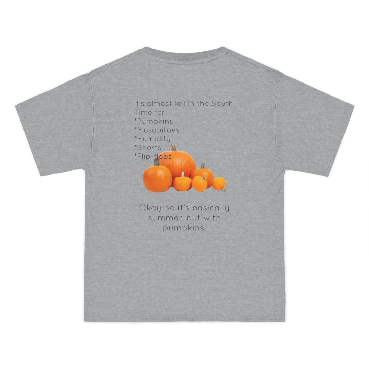 Fall In The South Men's Short-Sleeve Crewneck Tee