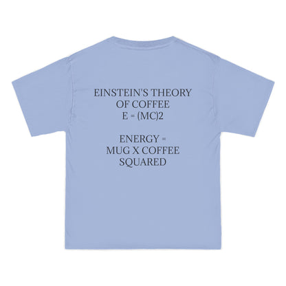 Einstein's Theory Of Coffee Men's Short-Sleeve Crewneck Tee