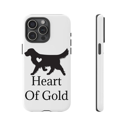 Heart Of Gold iPhone Case