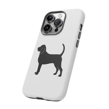 Bloodhound Silhouette iPhone Case