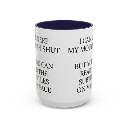Subtitles 2-Tone Coffee Mug