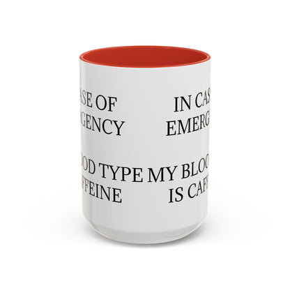 Blood Type 2-Tone Coffee Mug