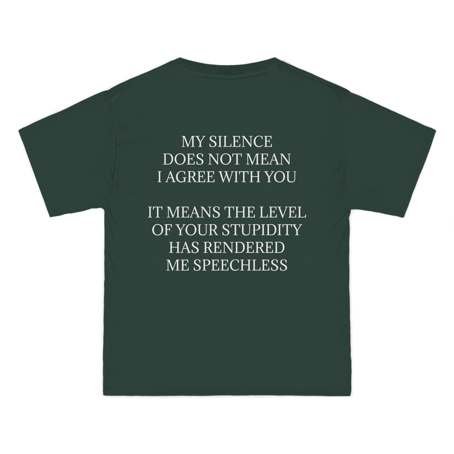 Speechless Men's Short-Sleeve Crewneck Tee