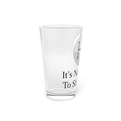 Shift Itself Drinking Glass