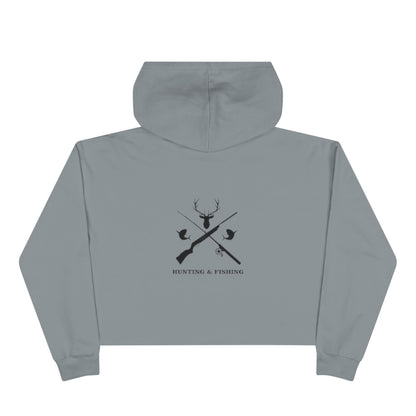 Hunting/Fishing Women's Crop Hoodie