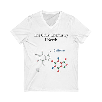 Chemistry Lesson Unisex Short Sleeve V-Neck Tee