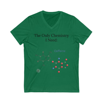 Chemistry Lesson Unisex Short Sleeve V-Neck Tee