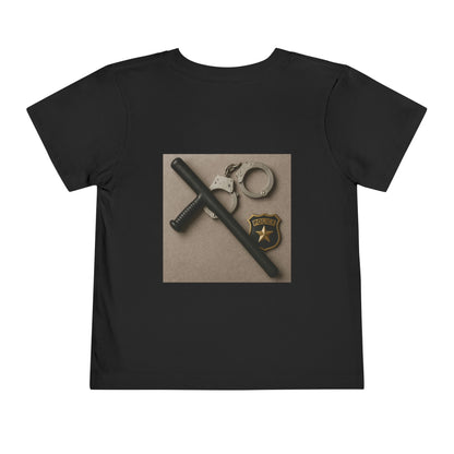 Law Enforcement Appreciation Toddler Unisex Short Sleeve Crewneck Tee