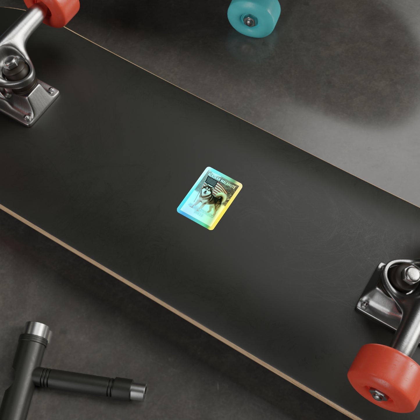 All-American Breed Holographic Sticker