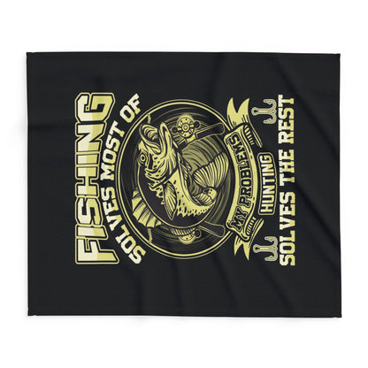 Problem Solving Arctic Fleece Blanket