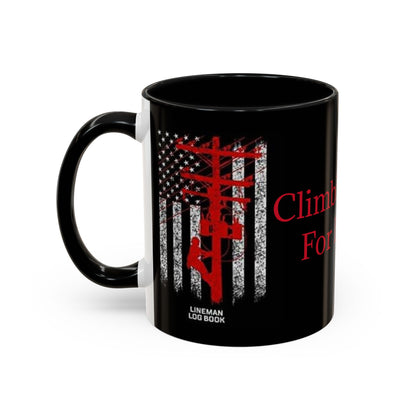 Climbing Poles 2-Tone Coffee Mug