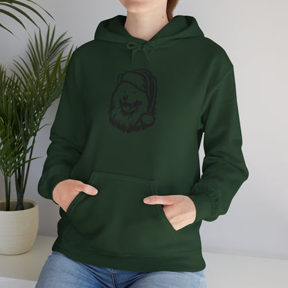 Santa Paws Samoyed Unisex Hoodie
