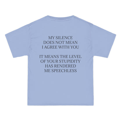 Speechless Men's Short-Sleeve Crewneck Tee