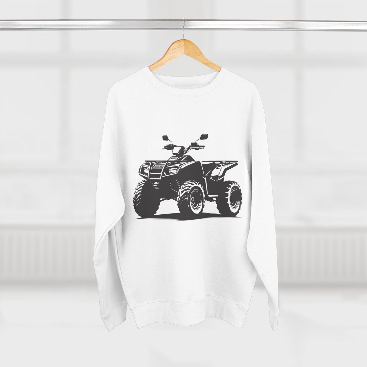 Off The Beaten Path Quad Unisex Crewneck Sweatshirt
