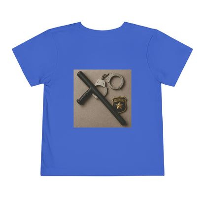 Law Enforcement Appreciation Toddler Unisex Short Sleeve Crewneck Tee