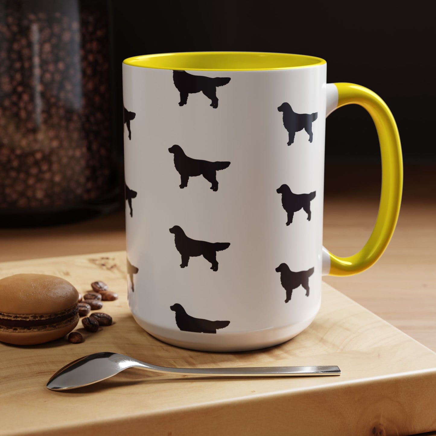 Golden Silhouette 2-Tone Coffee Mug