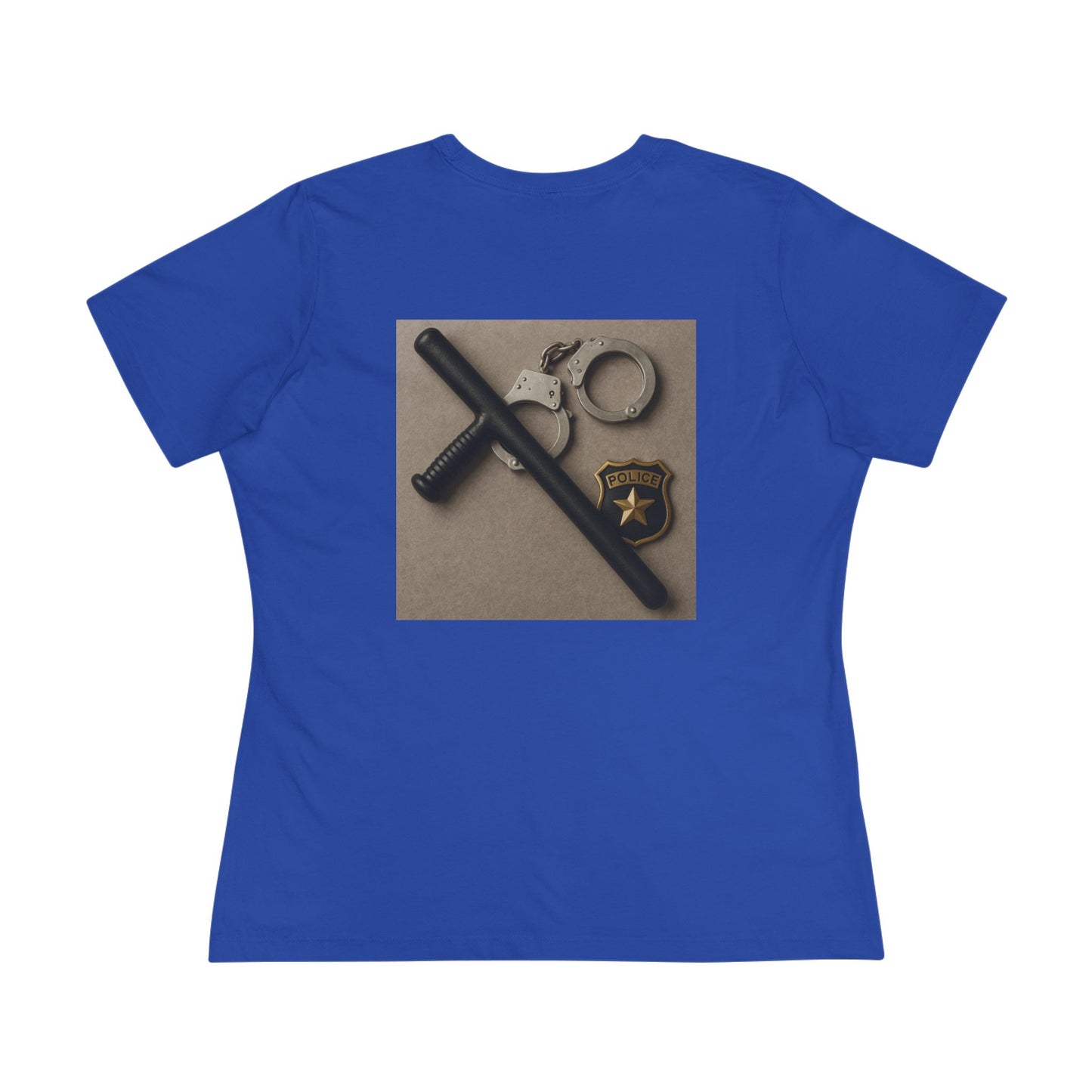 Law Enforcement Appreciation Women's Short Sleeve Crewneck Tee