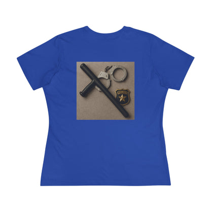 Law Enforcement Appreciation Women's Short Sleeve Crewneck Tee