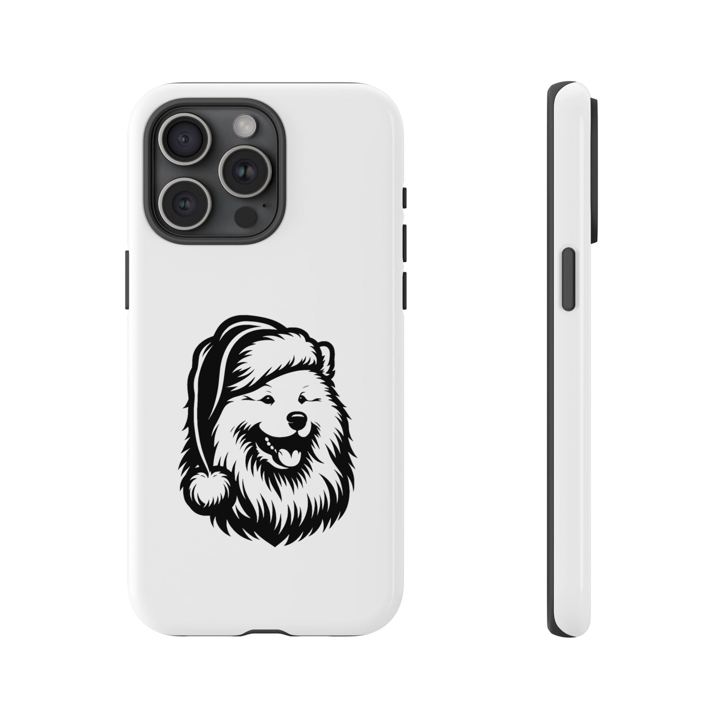Santa Paws Samoyed iPhone Case
