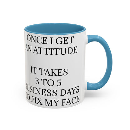 Fix My Face 2-Tone Coffee Mug