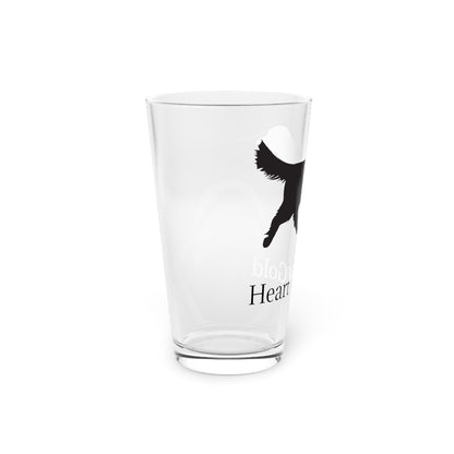 Heart Of Gold Drinking Glass