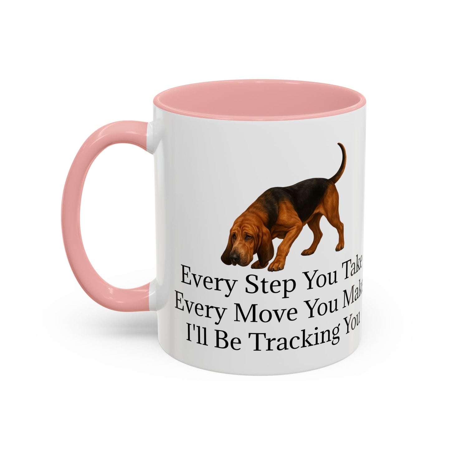 Tracking You 2-Tone Coffee Mug